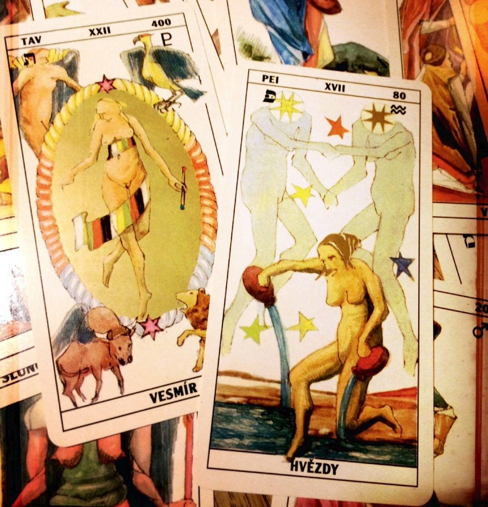 Czech Tarot in the collection of K. Frank Jensen (Photo: Camelia Elias)