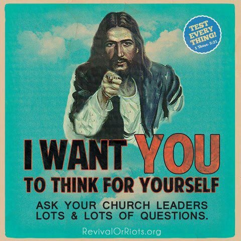 Jesus Wants You to Think For Yourself
