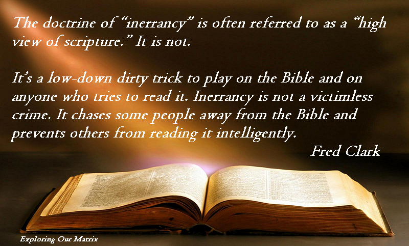 Inerrrancy is not a victimless crime