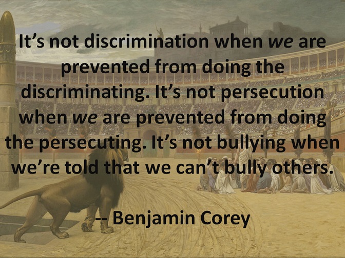 Corey persecution quote 2
