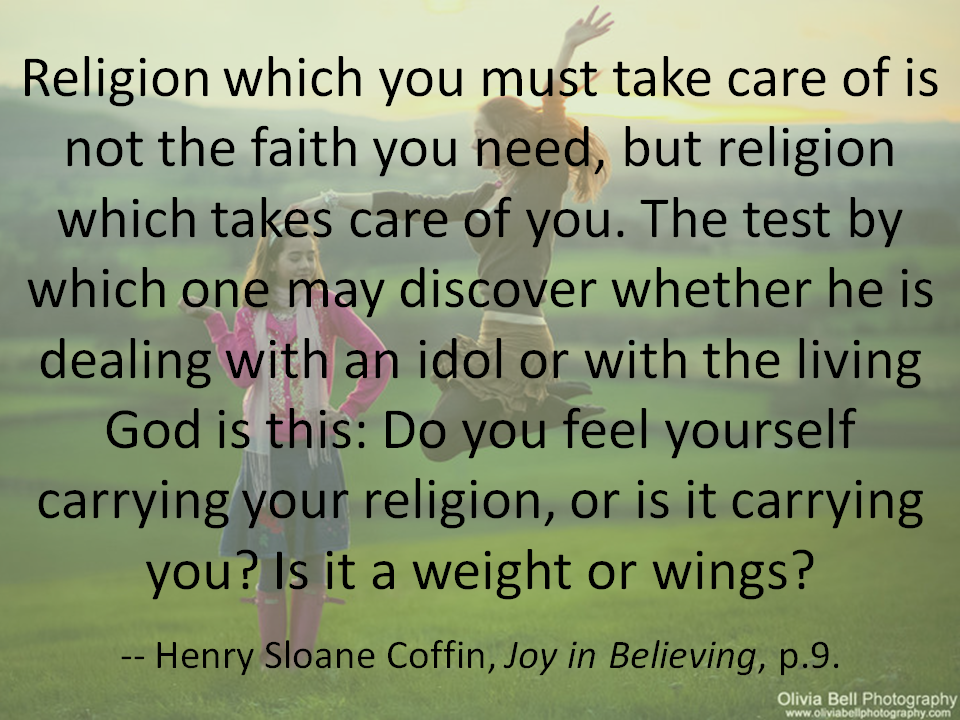 Henry Sloane Coffin quote