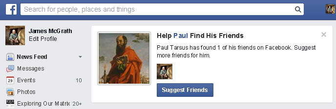 Help Paul find his friends