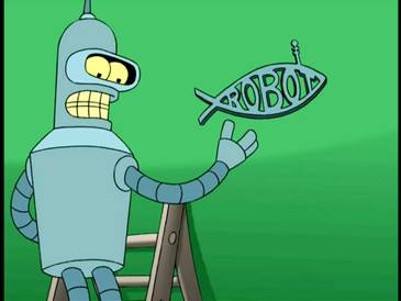 futurama robot religion