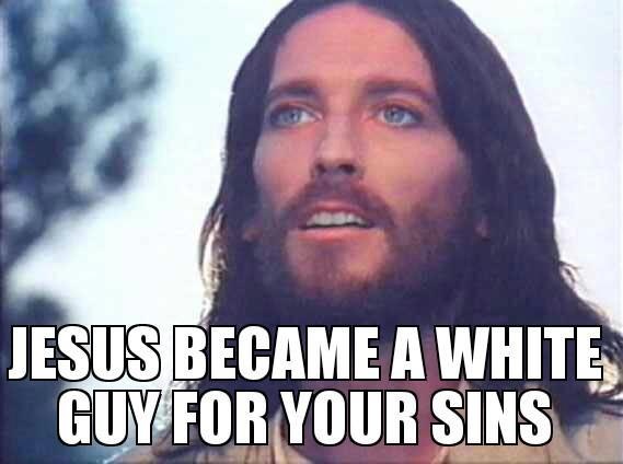 Jesus became a white guy