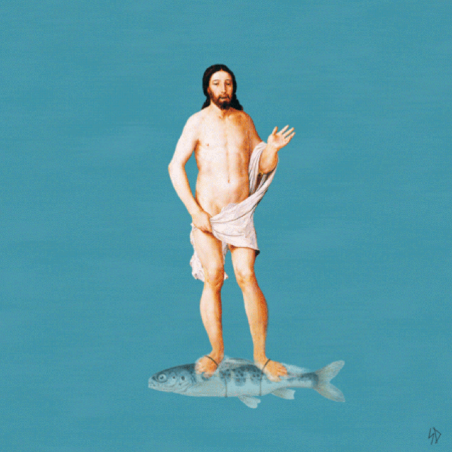 Jesus on a Fish