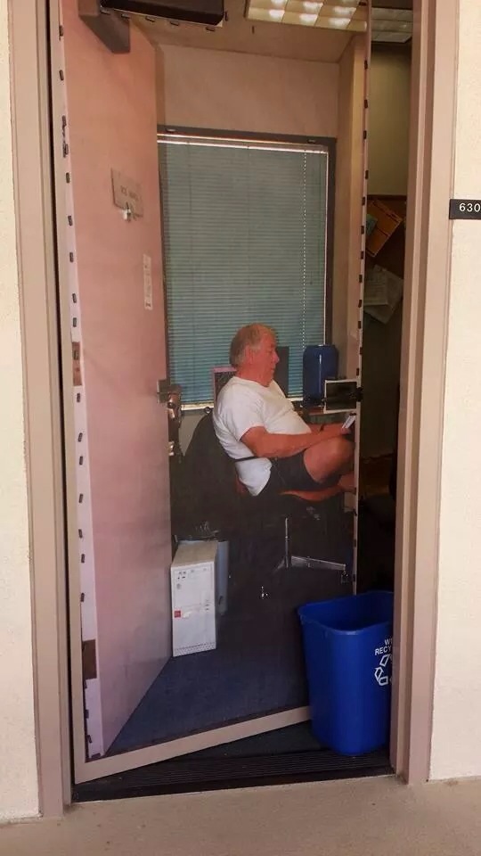 Professor fake-out