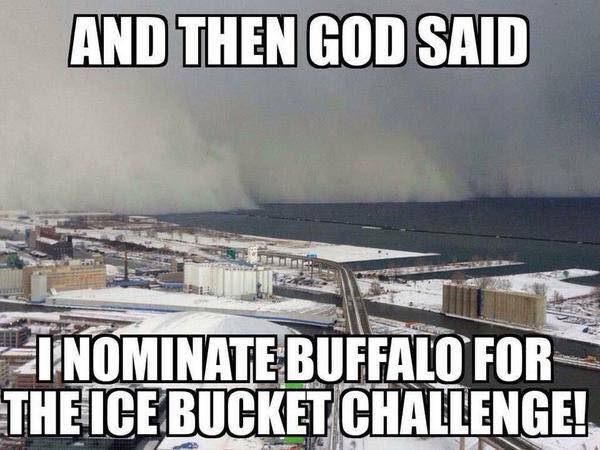 Buffalo ice bucket