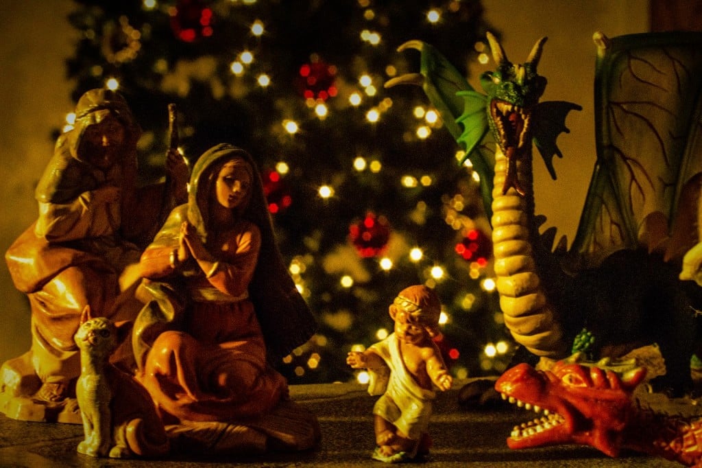 Pseudo Matthew dragons nativity