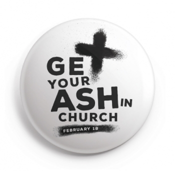 Get Your Ash In Church button