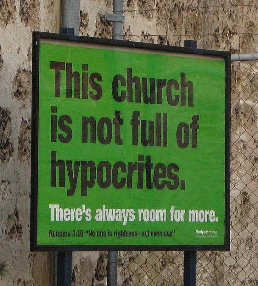 This Church is Not Full of Hypocrites