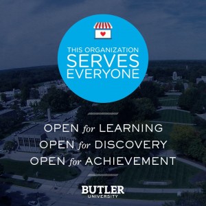 Butler University open for everyone
