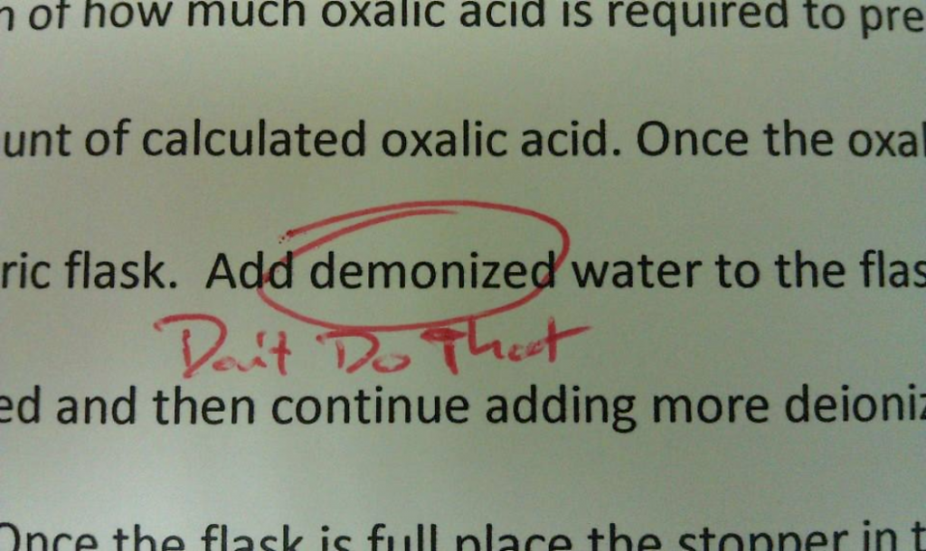 demonized water