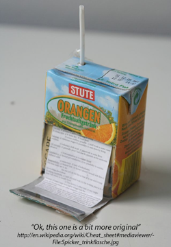 juice box cheating