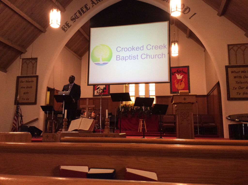 Paul Gitwaza at Crooked Creek