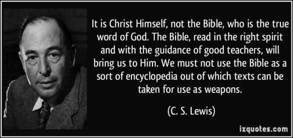C S Lewis Jesus as Word of God