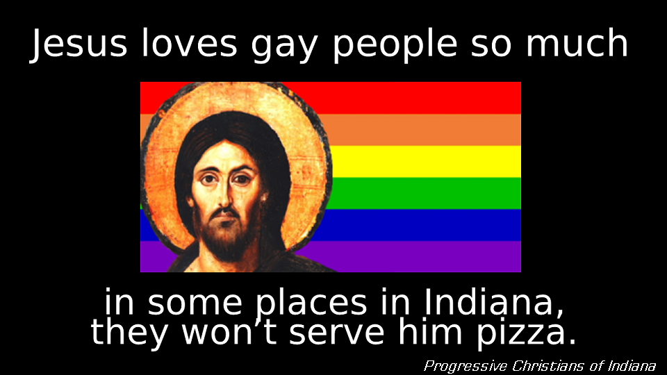 Jesus pizza Indiana