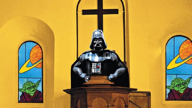 Vader in the pulpit