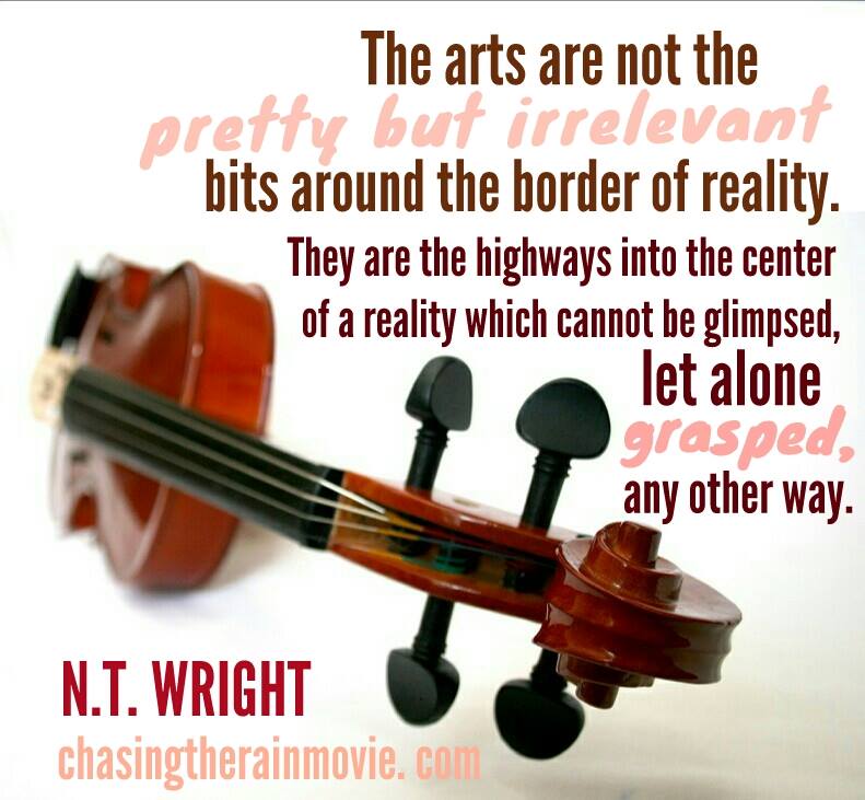 N T Wright The Arts