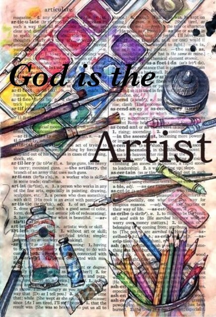 God is the artist