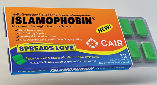 This week the Council on American-Islamic Relations decided to try a little humor with the introduction of a spoof medication called "Islamophobin" that seems sure to get more notice than CAIR's usual campaigns. Photo courtesy of CAIR