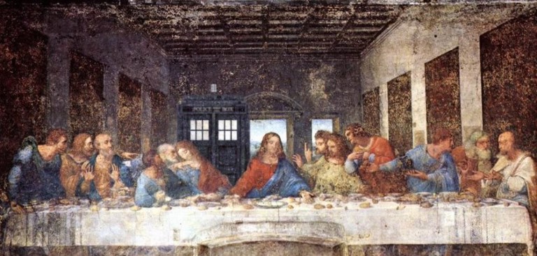 Last Supper TARDIS