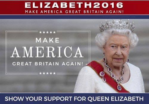 Make America Great Britain Again