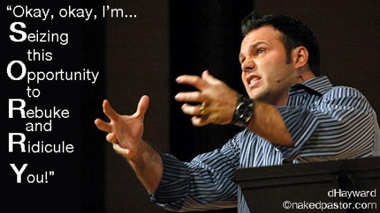 The Subtext of Mark Driscoll’s Pseudo-Apology