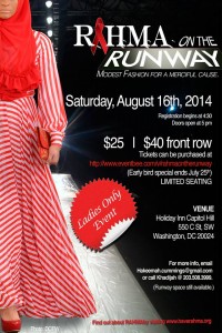 RAHMA on the runway