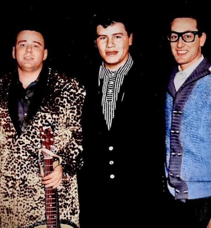 a photo of big bopper, richie and buddy