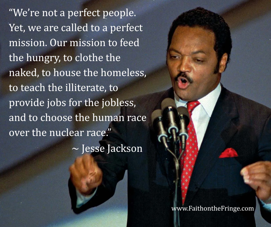 Jesse Jackson Faith on the Fringe