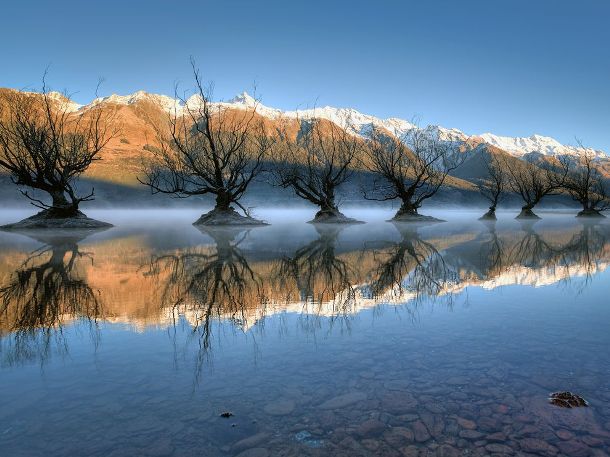 Lake Wakatipu, New Zealand -- Photograph by Brad Grove