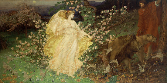 "Venus and Anchises" by  William Blake Richmond.  From WikiMedia