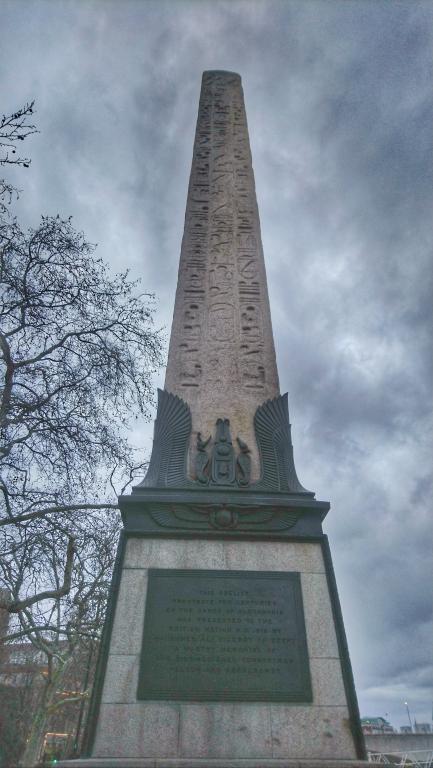 Cleopatra's Needle, Victoria Embankment, London.