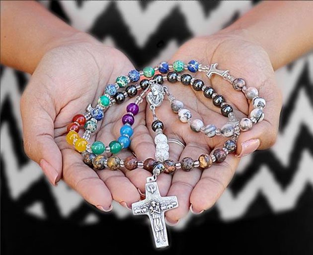 AngelStar Rosary Courage Multicolored