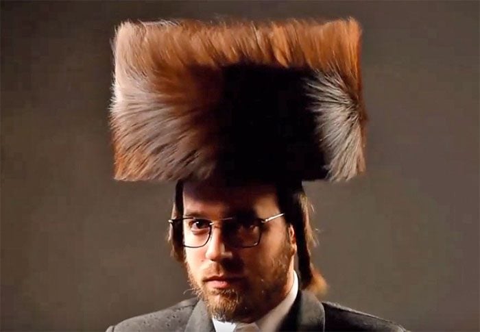 jewish fur hat