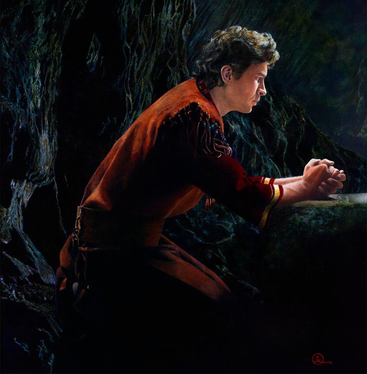 Nephi prays