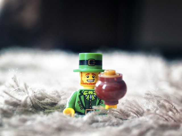 lego leprechaun trap