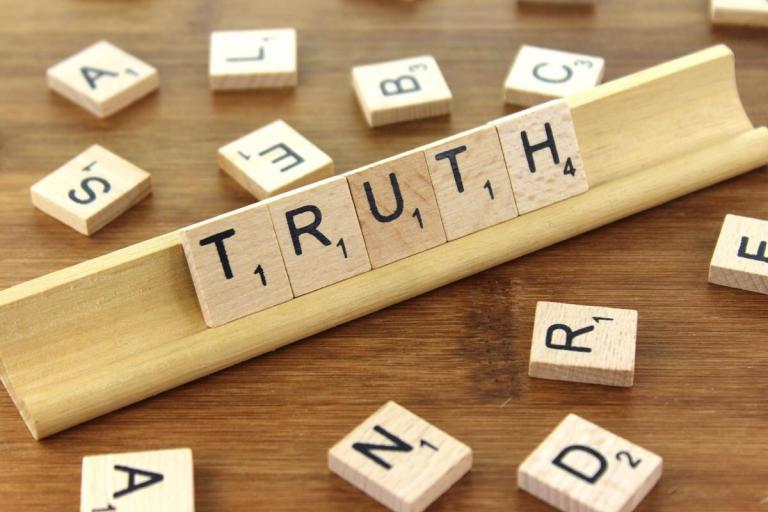 What is truth what is truth coffee crucifix