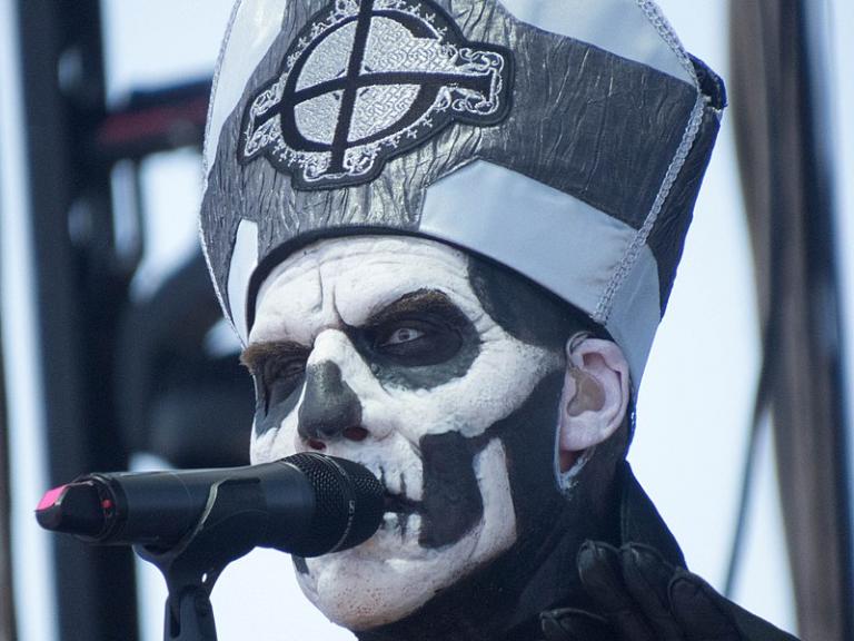 New Pope Projected To Be Lead Singer Of Metal Band Ghost | New Pope ...