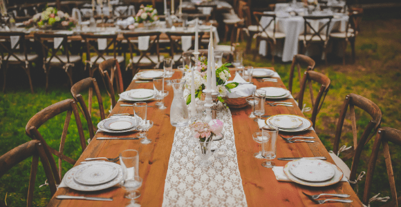 wedding table