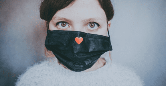 mask and love