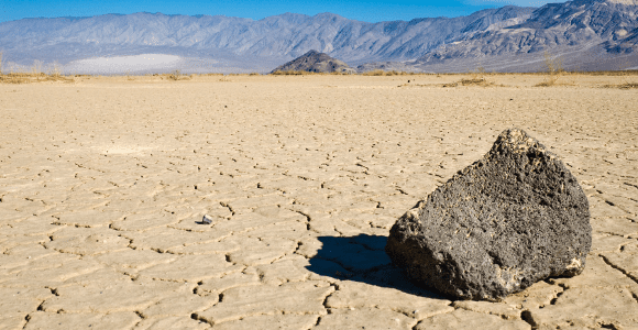 stone in the wilderness desert