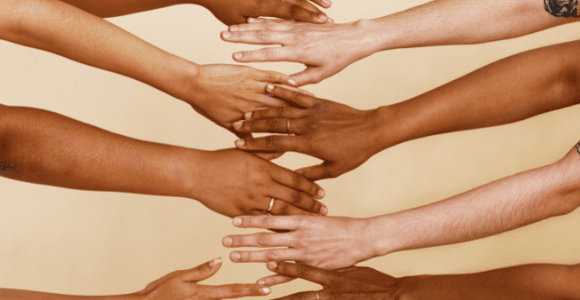 diverse hands