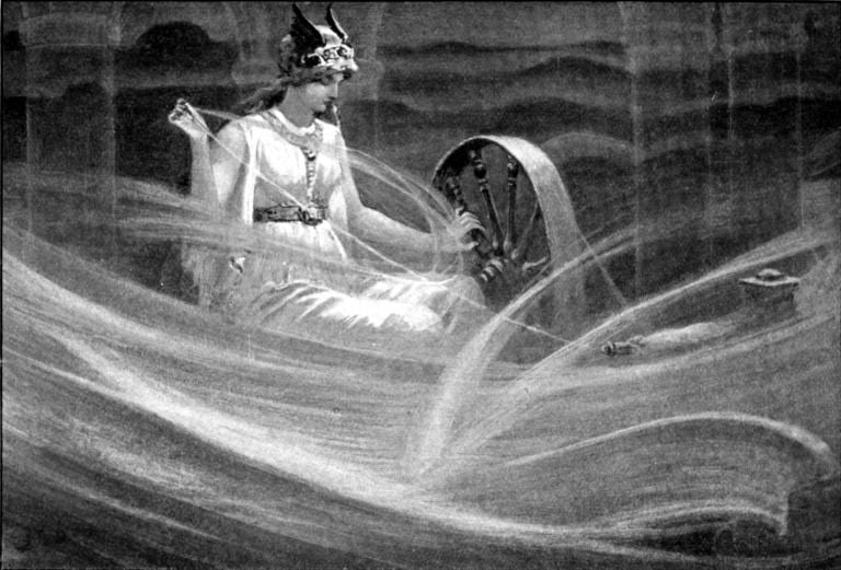 The goddess Frigg - Nordic Sisterhood