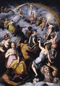 The Assembly of the Gods, Jacopo Zucchi (1541–1590)