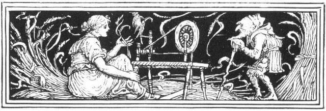 Rumpelstiltskin, Walter Crane [Public domain], via Wikimedia Commons