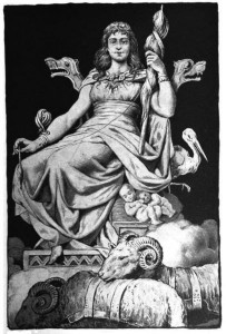 Frigga_in_Myths_of_Northern_Lands_by_H_A_Guerber
