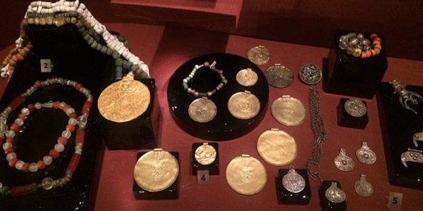 Viking Age jewelry from Birka, at the Swedish HIstory Museum / Cara Freyasdaughter