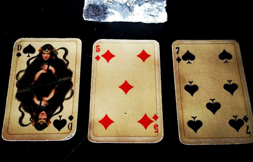 Otto Tragy playing cards for Stralsunder, 1910, in my collection (Photo: Camelia Elias)