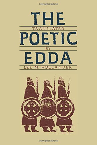 Cover of The Poetic Edda translated by Lee M. Hollander, 1986